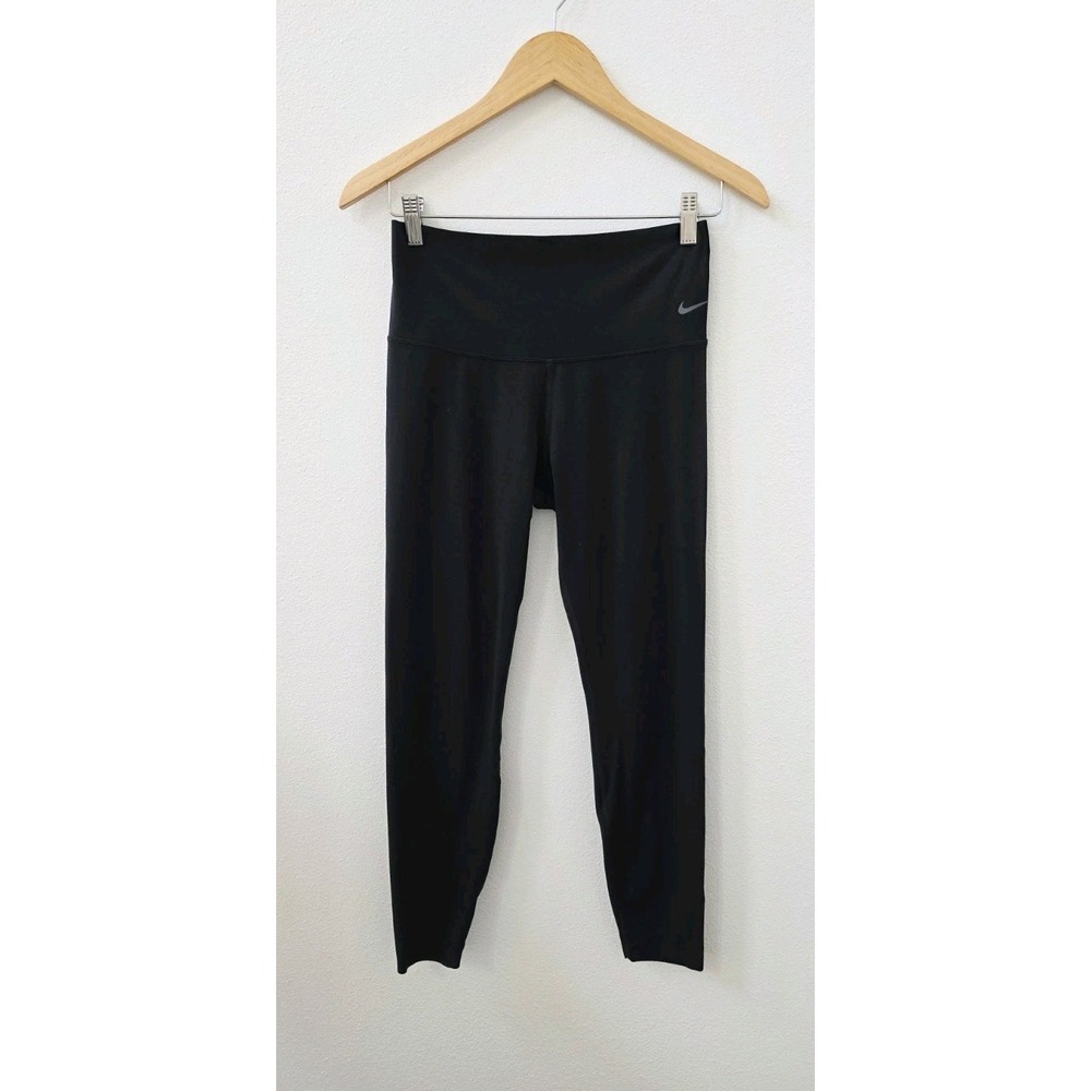 Nike Zenvy High Waist 7/8 Yoga Leggings Women's Size Medium Black 24" Inseam
